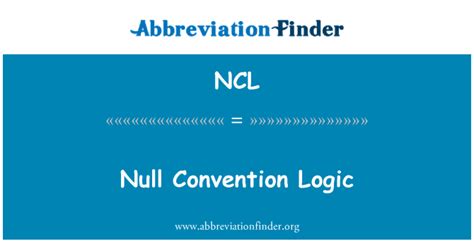 NCL Definition .